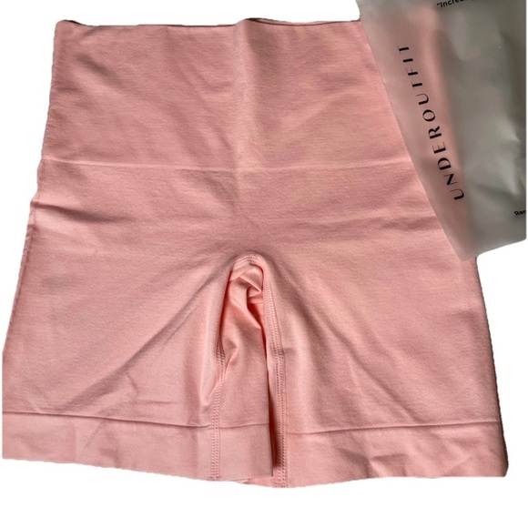 Underoutfit DUAL FUNCTION THIGH PROTECTORS Underwear 5” Boy Short PINK Sz S - Picture 5 of 5